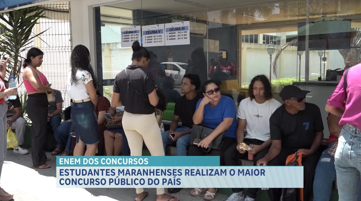 CNU 2025: maranhenses realizam o maior concurso público unificado do país