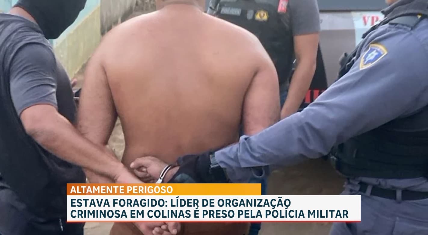 Suspeito de liderar organização criminosa é preso em Colinas, no MA