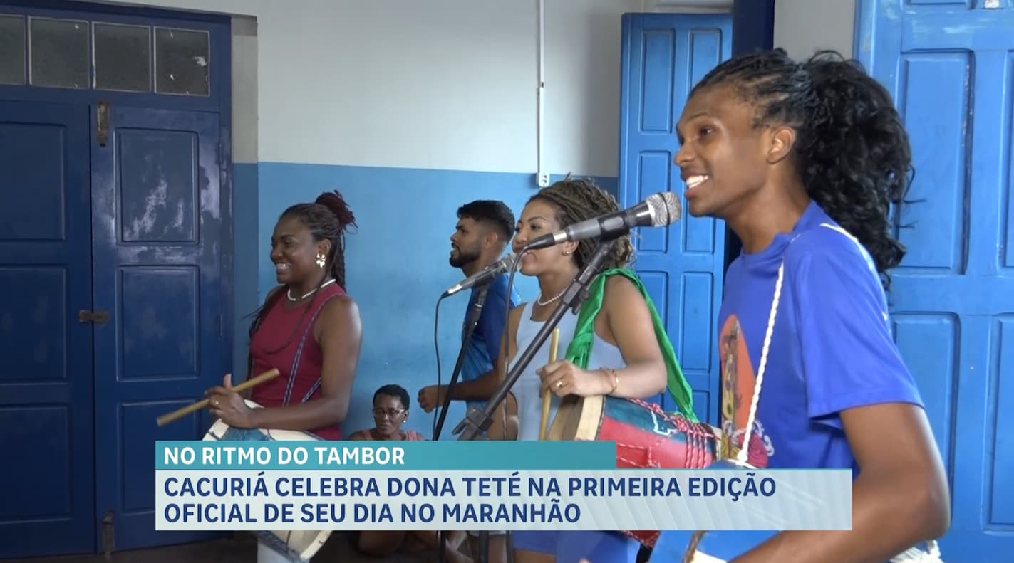 Grupo celebra homenagem a Dona Teté no Dia Estadual do Cacuriá