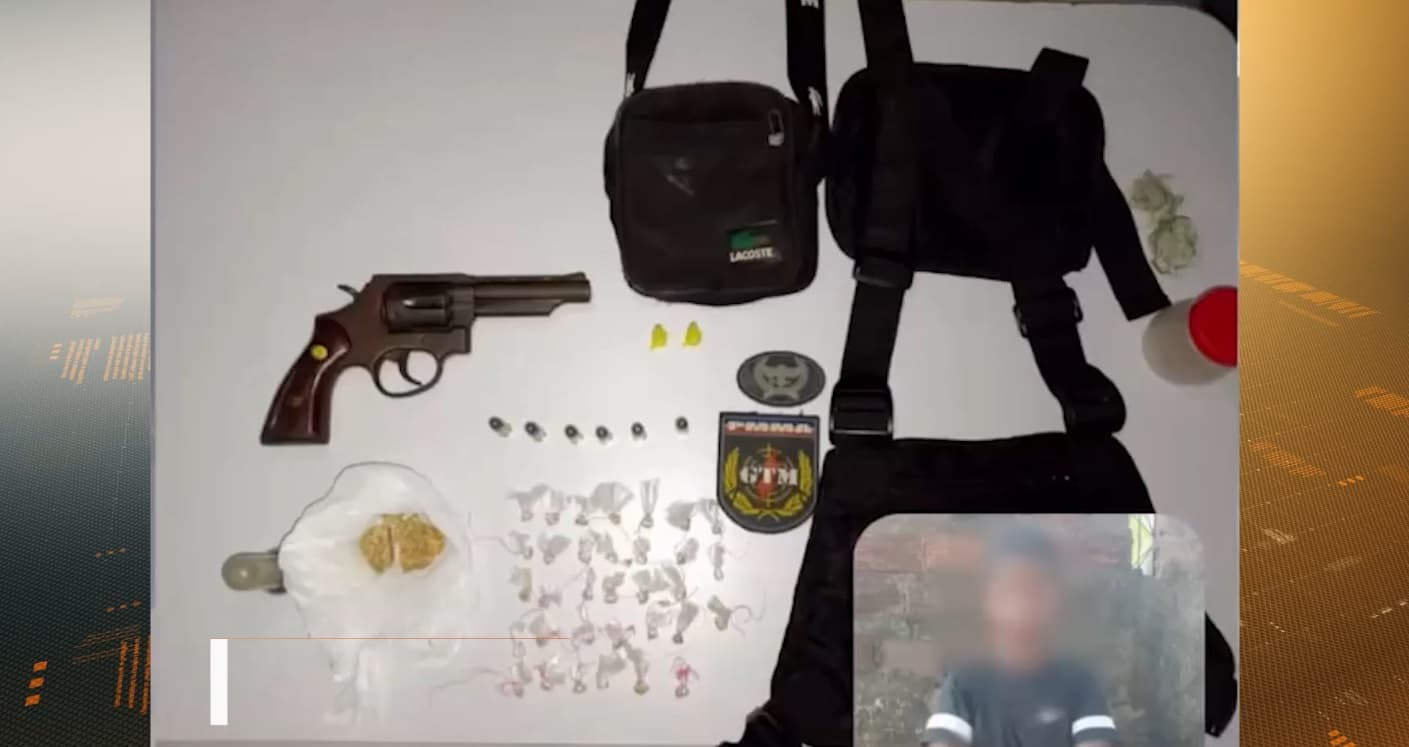 Jovem de 16 anos é apreendido por suspeita de tráfico de drogas na Estiva