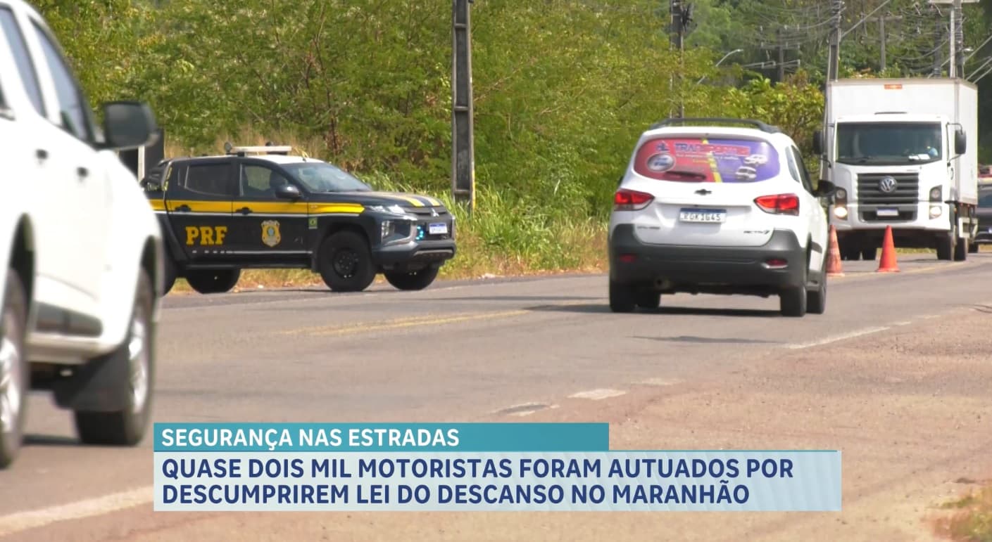 Aumentam os flagrantes de motoristas que descumprem a Lei do Descanso
