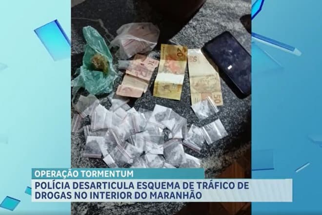 Polícia desarticula esquema de tráfico no interior do Maranhão