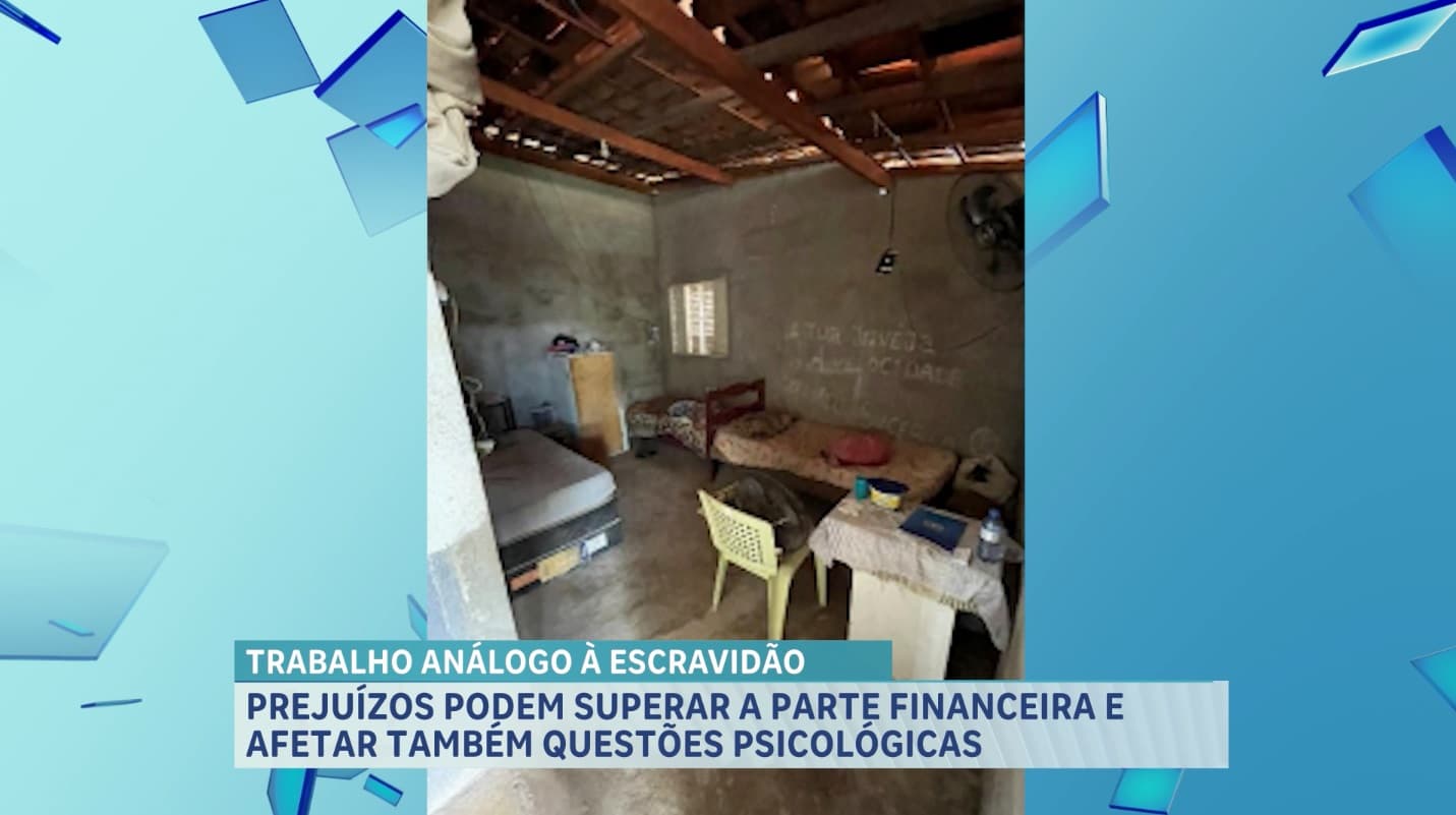 Trabalho análogo à escravidão causam prejuízos financeiros e psicológicos às vítimas