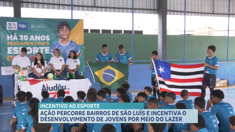 Projeto social oferece transformação social de jovens por meio do esporte, em São Luís