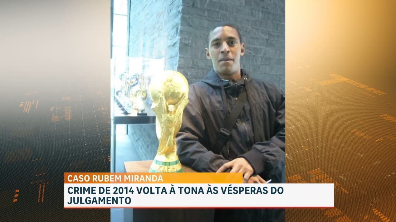 Caso Rubem Miranda: crime de 2014 volta à tona próximo ao julgamento
