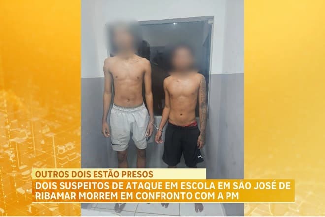 Dois suspeitos de ataque em escola em São José de Ribamar, morrem em confronto com a PM