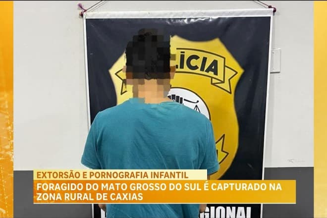Investigado por armazenamento de pornografia infantil é preso em Caxias