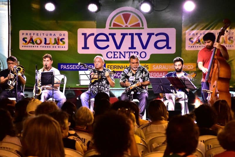 São Luís: Programa Reviva leva arte e cultura a espaços públicos do Centro