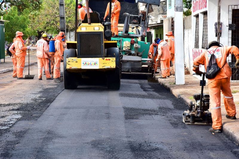 São Luís: iniciadas obras de pavimentação na região Itaqui-Bacanga