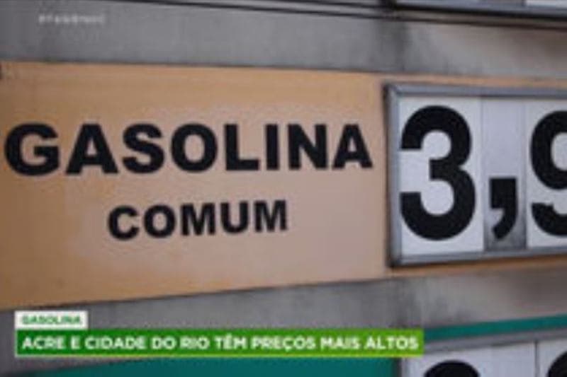 Gasolina mais cara do Brasil está no estado do Acre