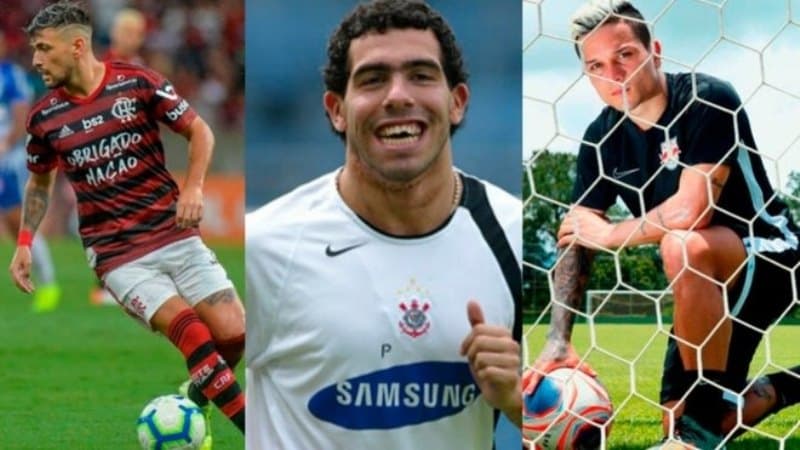 jogadores de futebol