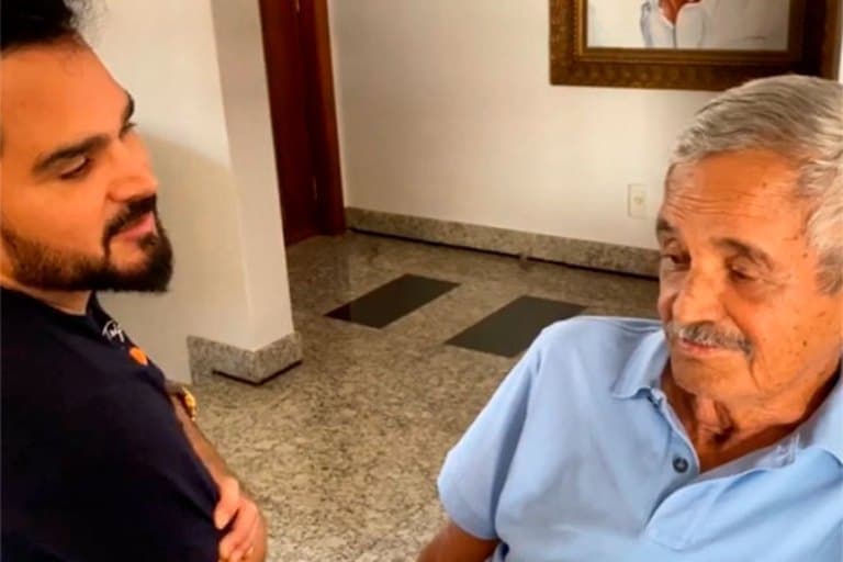 Com Coronavírus, Luciano Camargo lamenta não poder ir ao enterro do pai