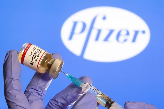 Vacina da Pfizer.