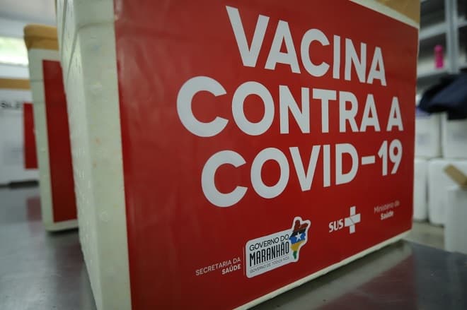 MA recebe 1º lote de vacinas Janssen e novas doses de CoronaVac
