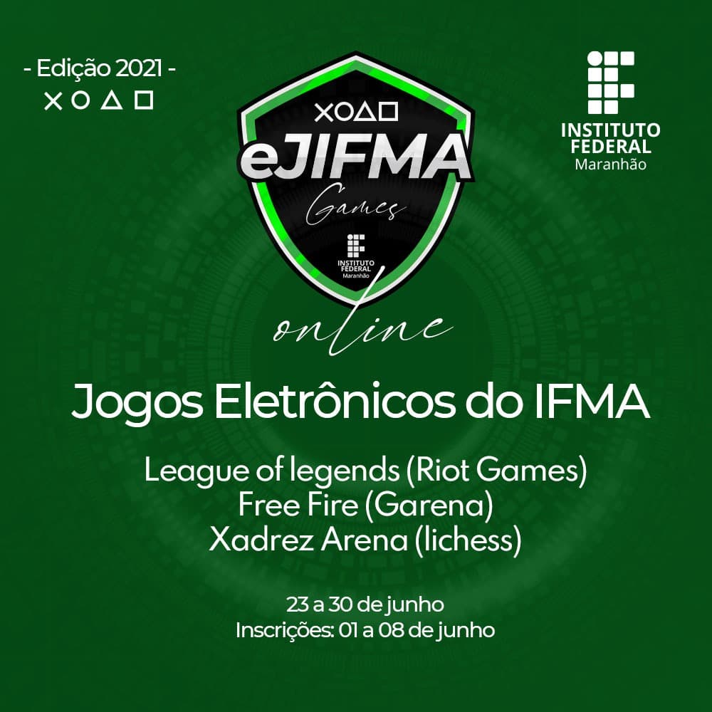 IFMA abre seleção de monitores dos e-JIFMA Games 2021