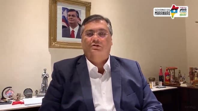 Flávio Dino anuncia início da vacinação de profissionais da educação