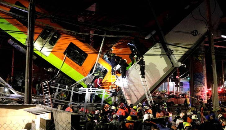 Acidente no metrô do México deixa pelo menos 23 mortos