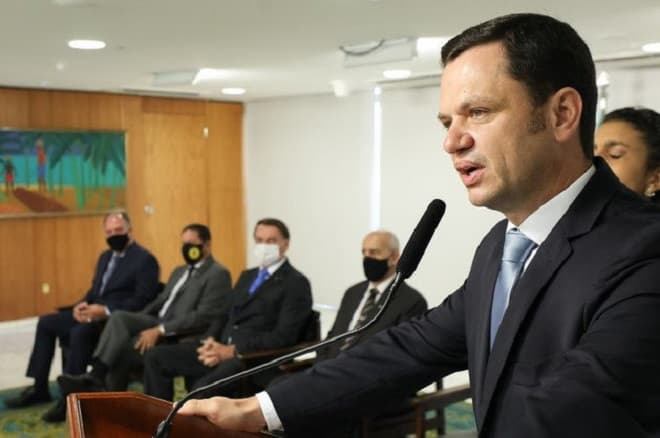 Novo ministro da Justiça e Segurança Pública, Anderson Torres.