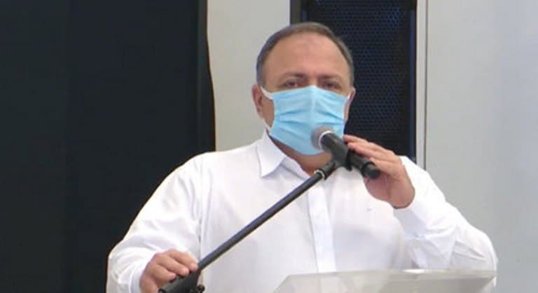 Pazuello sugere vacinação com apenas uma dose de imunizante