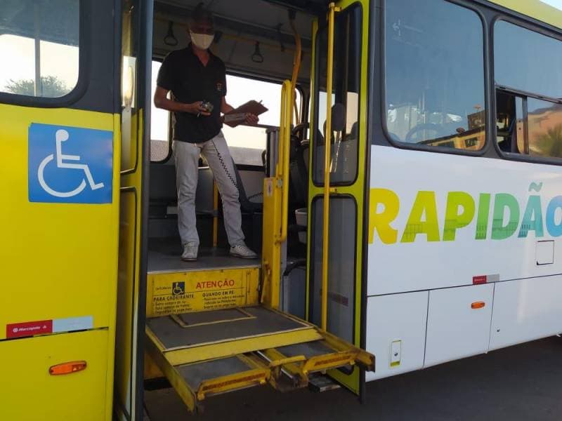 São Luís: continua fiscalização da frota do Sistema de Transporte