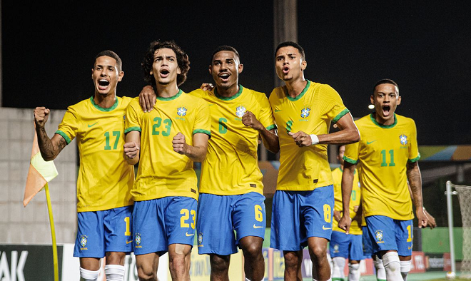 Brasil estreia com goleada no Torneio Internacional Sub-20