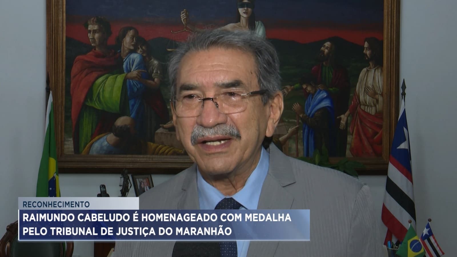 Empresário Raimundo Cabeludo é homenageado pelo TJMA