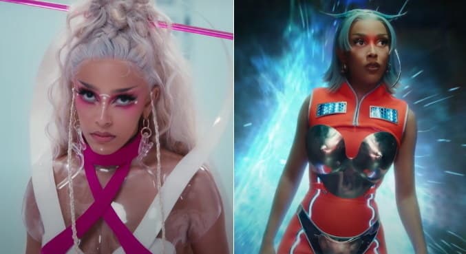 Doja Cat comanda missão espacial no clipe de 'Get Into It (Yuh)'