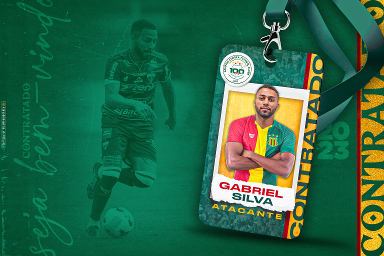 Sampaio contrata atacante Gabriel Silva como reforço para 2023