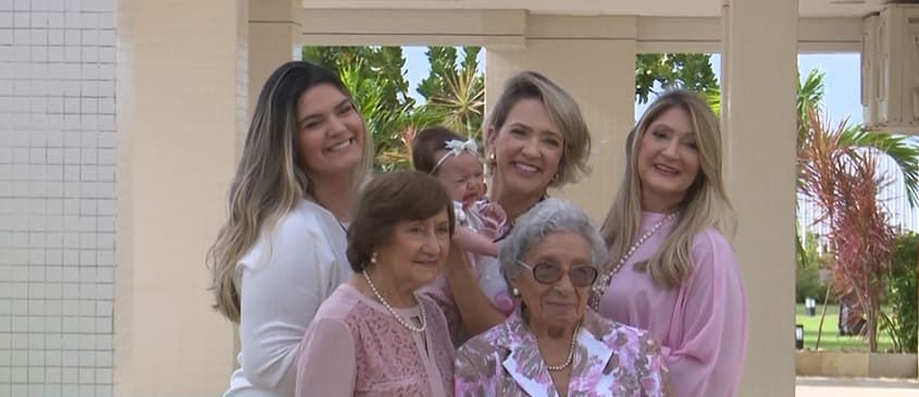 Mulher chega aos 100 anos e se torna tataravó no Maranhão