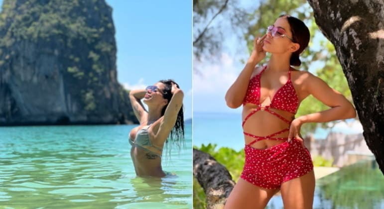 Anitta revela fotos de viagem de aniversário à Tailândia