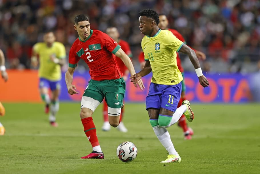 Seleção Brasileira é superada pelo Marrocos em amistoso