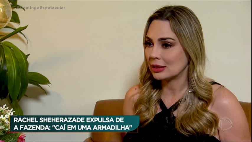 Expulsa de A Fazenda 15, Rachel Sheherazade afirma: "Apenas me defendi"