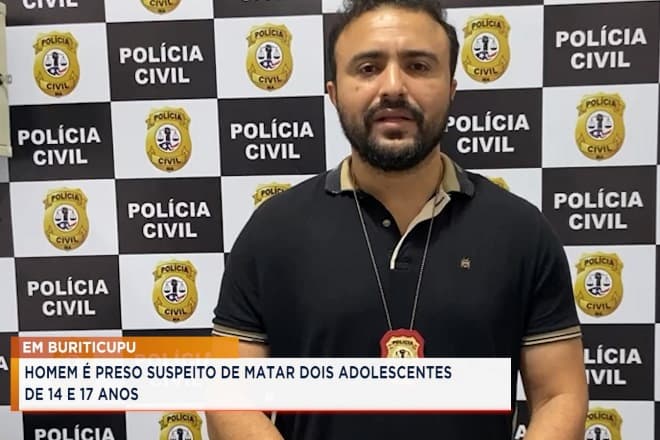 Buriticupu: Polícia Civil prende suspeito de assassinar dois adolescentes