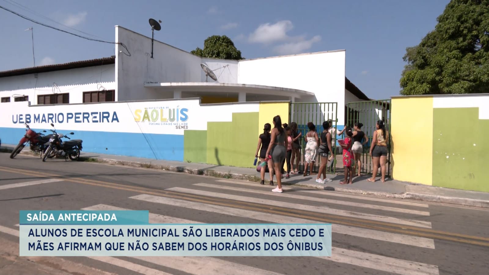Pais de alunos denunciam sobre condições de ensino na UEB Mário Pereira