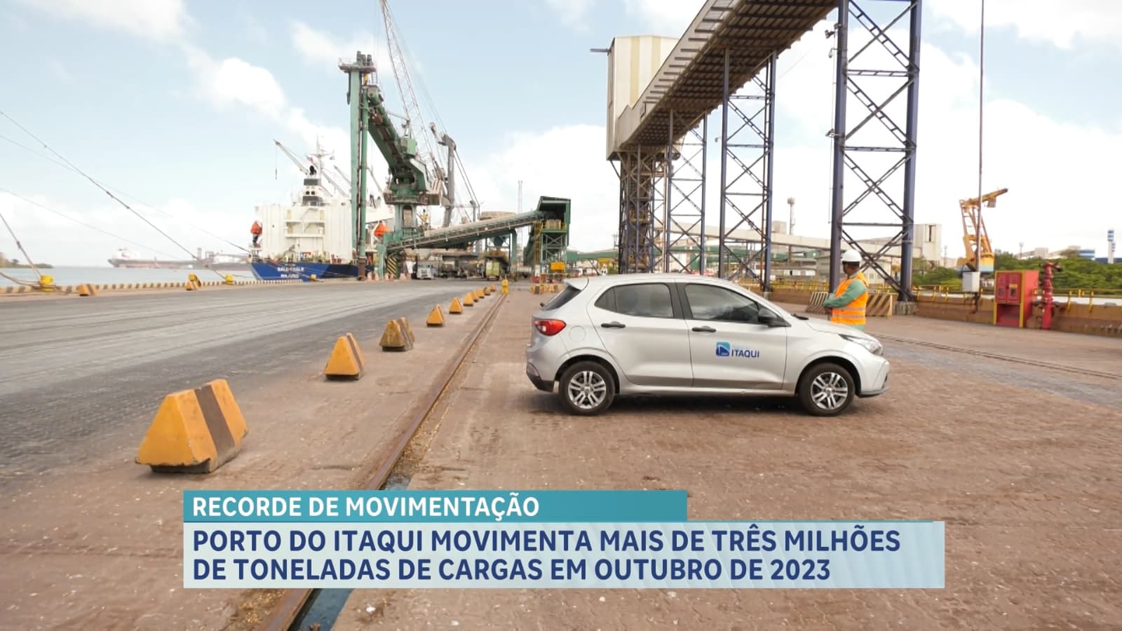 Porto do Itaqui movimenta mais de três milhões de toneladas de cargas em outubro