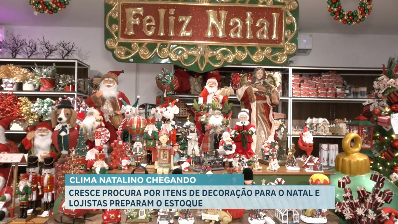 Lojistas preparam o estoque para período natalino em São Luís