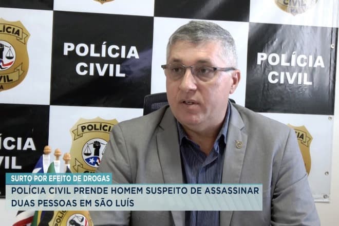 Polícia Civil prende homem suspeito de matar duas pessoas no mesmo dia em São Luís