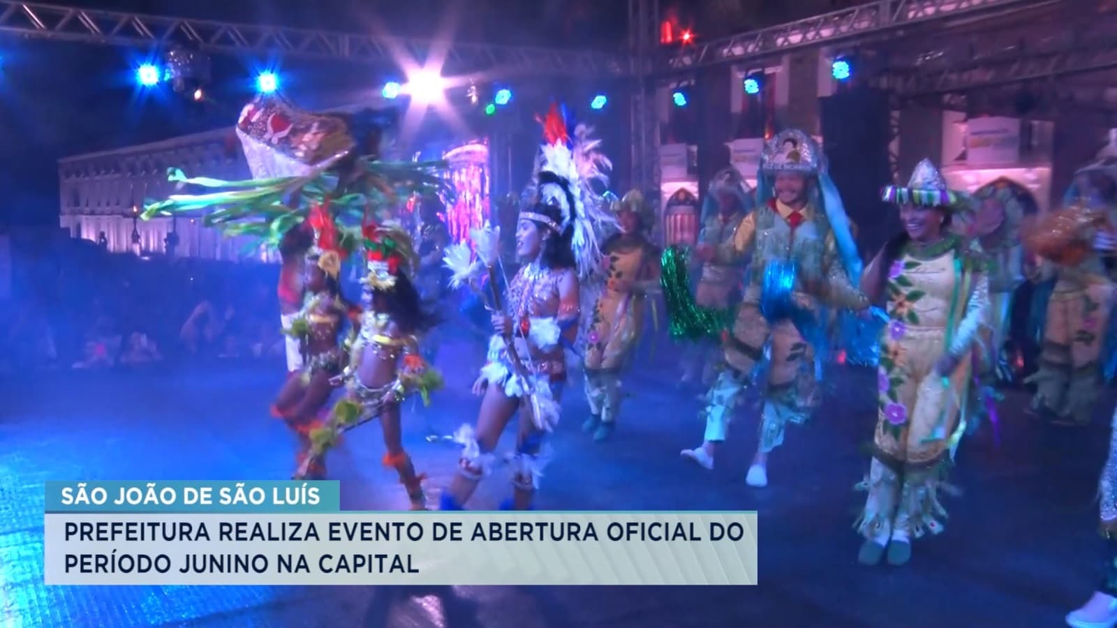 Aberto oficialmente o “São João de São Luís” 2023 com arraial à porta da Prefeitura