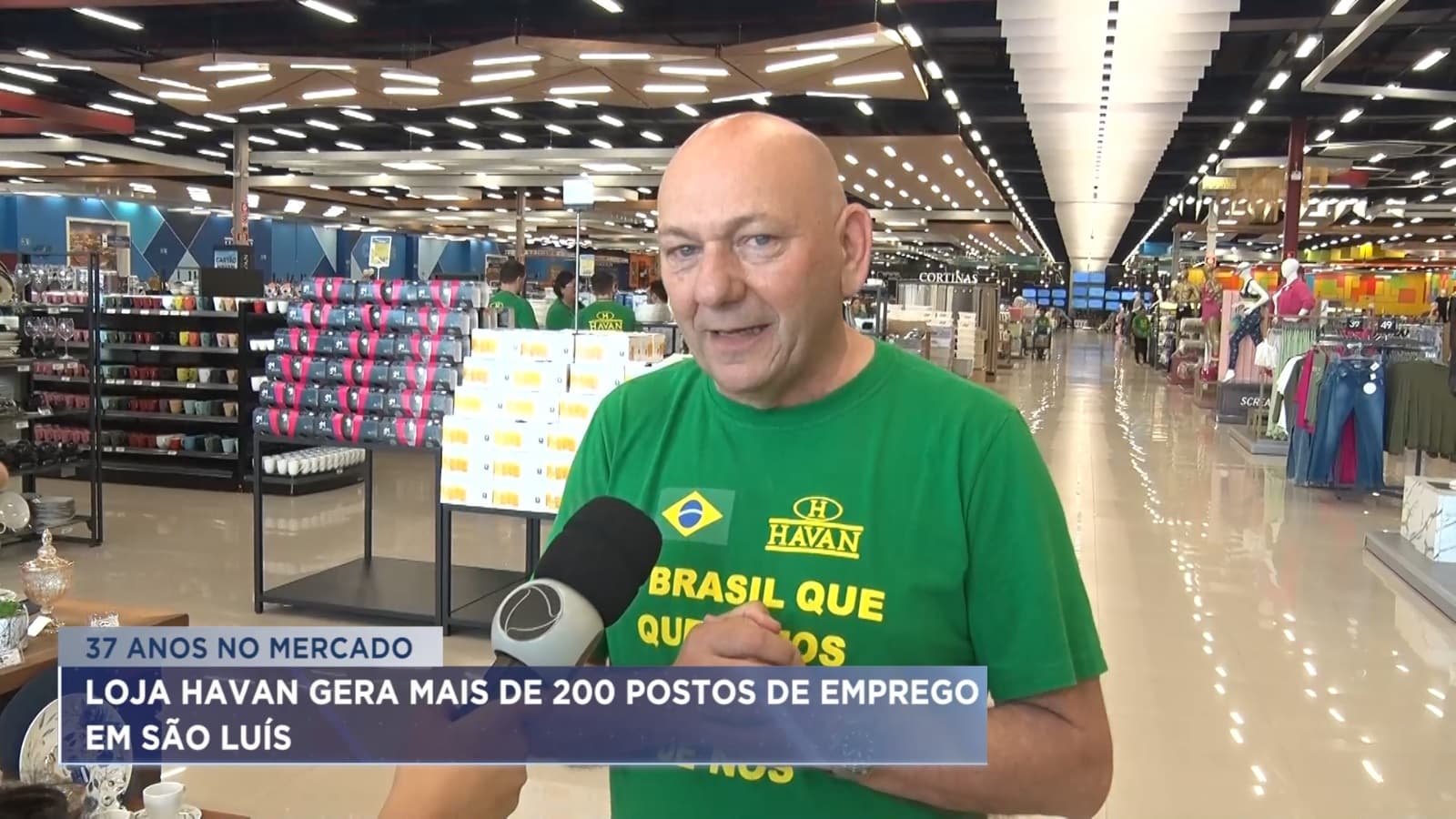 Rede de lojas Havan completa 37 anos com geração de empregos em São Luís