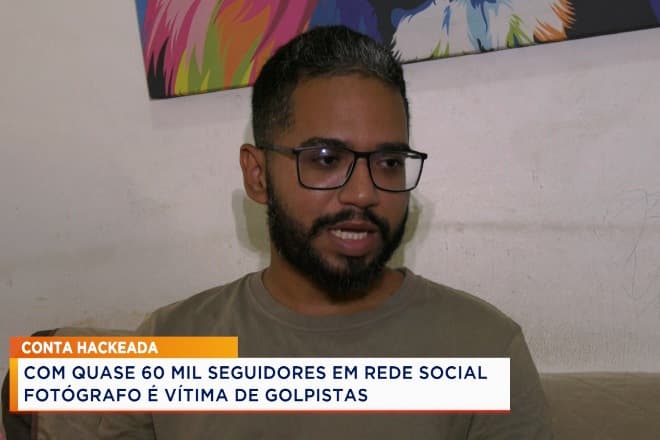Fotógrafo tem rede social hackeada e recebe ameaças de seguidores
