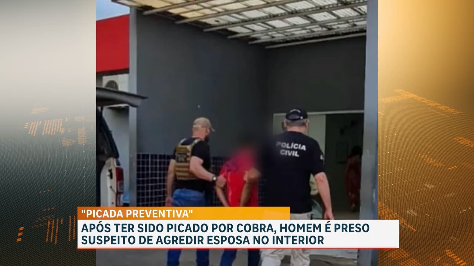 Presos suspeito de agredir esposa idosa em Barra do Corda