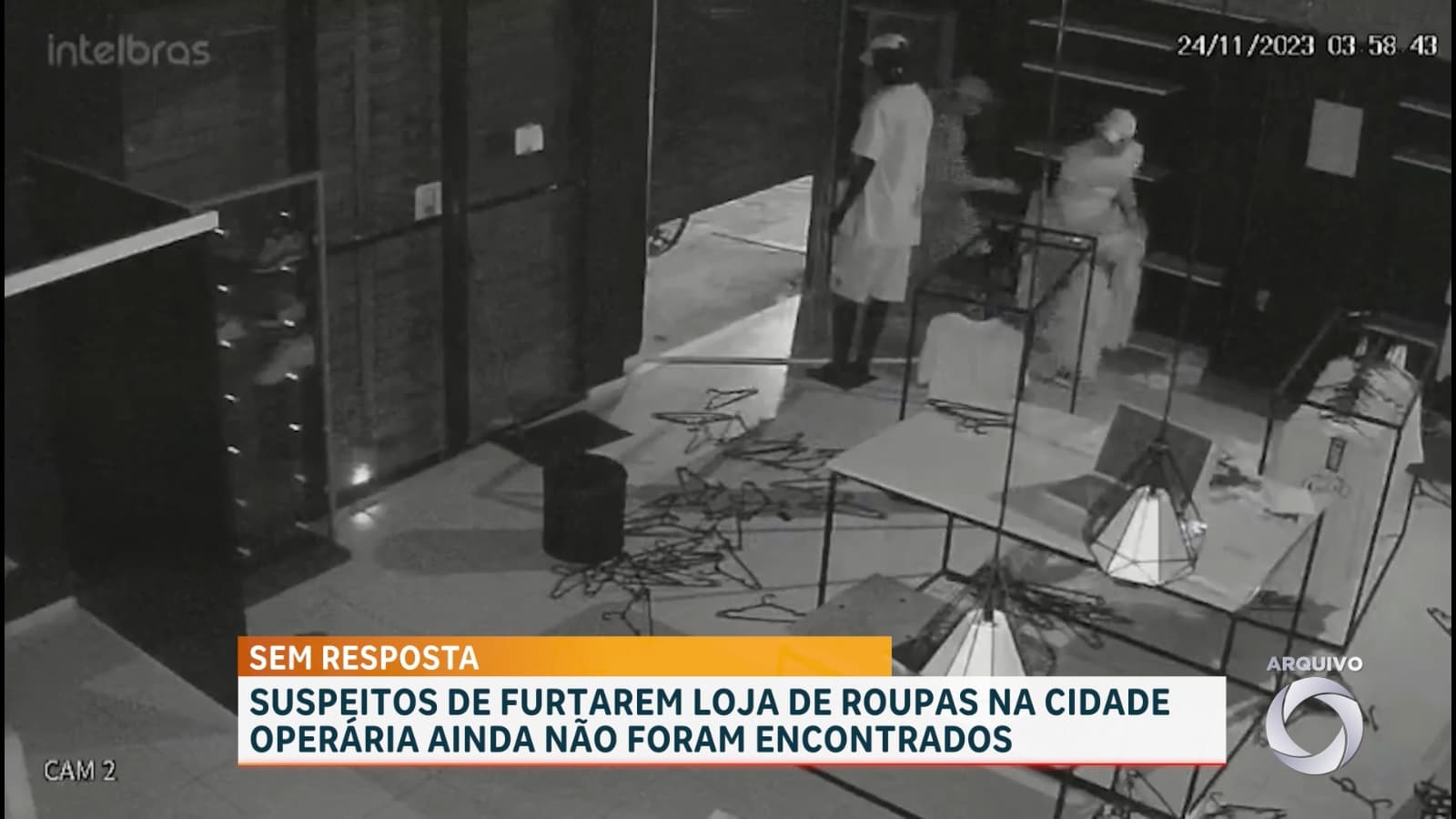 Suspeitos de furtarem mais de R$ 20 mil em loja na Cidade Operária permanecem foragidos