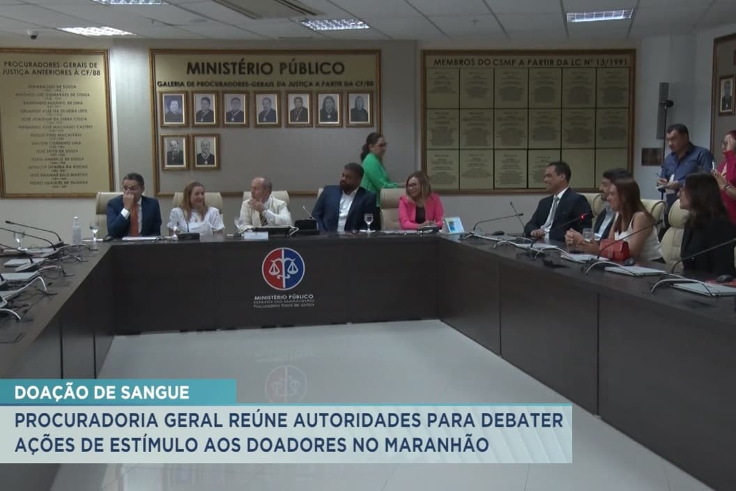 PGJ e Câmara Municipal reúnem autoridades para debater ação de doadores de sangue