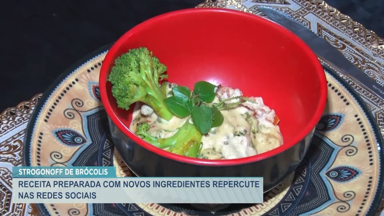 Estrogonofe: receita preparada com brócolis repercute nas redes sociais
