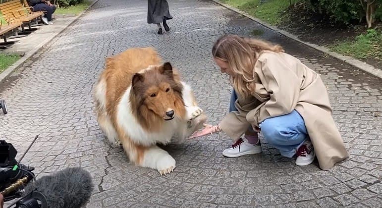 Homem gastou R$ 70 mil em fantasia de cachorro e revela como a família reagiu; veja