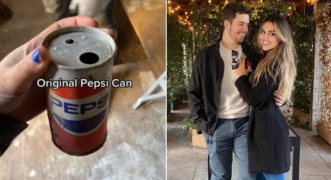 Casal pode ganhar fortuna após encontrar lata de refrigerante dos anos 1970
