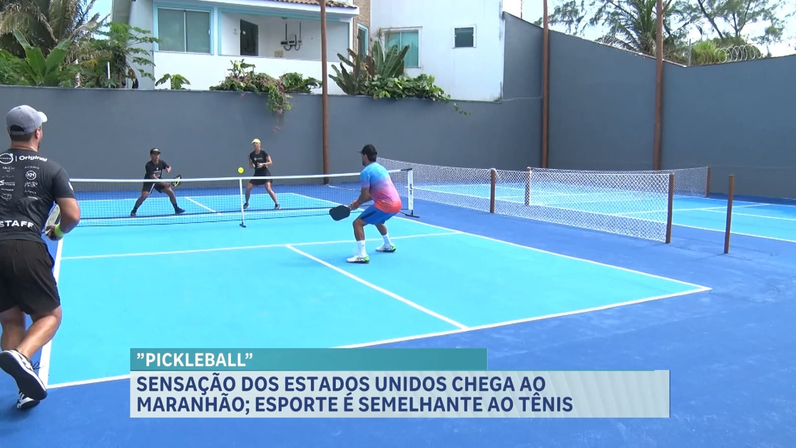 Pickleball: esporte de raquete vindo dos Estados Unidos é novidade no Maranhão