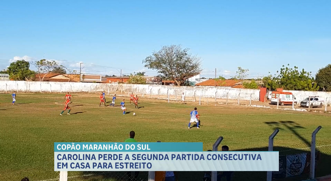 Carolina perde segunda partida consecutiva