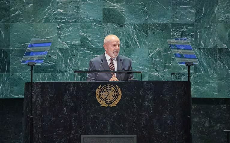 Na ONU, Lula defende acordo de paz e fala em expansão perigosa da guerra em Gaza