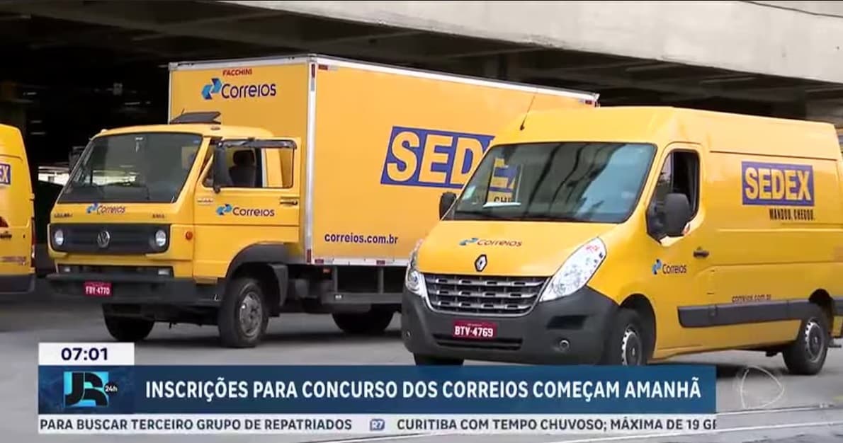 Concurso dos Correios tem 3.400 vagas e salário inicial de até R$ 6.800